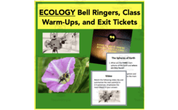 Ecology - Bell Ringers, Class Warm-Ups, and Exit Tickets