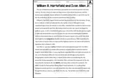 Economic Growth in Atlanta Reading Packet