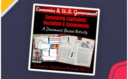 Capitalism, Socialism & Communism – Compare Activity