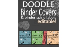 Editable Binder Covers