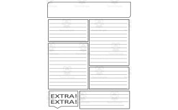 Editable Newspaper Templates – Writing Practice