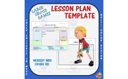 Editable PE Group Game Plan Template
