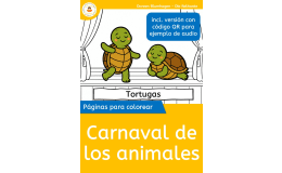 El carnaval de los animales – Coloring Pages | Páginas para colorear