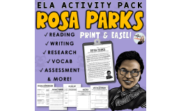 ELA Activity Pack - Rosa Parks