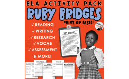 ELA Activity Pack - Ruby Bridges