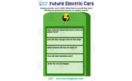 Electric Cars Activity