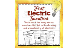 Electricity Unit Study | First Electric Inventions