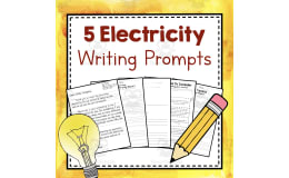 Electricity Unit Study Writing Prompts