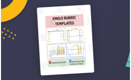 Emoji Rubric Template (Editable in Google Docs)