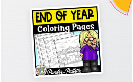 End of Year Coloring Pages