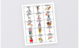 English-German Action Verbs Flashcards – ESL