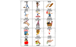 English-Portuguese Action Verbs Flashcards (100+)