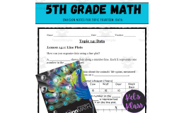 Envision Math Grade 5 Topic 14: Data