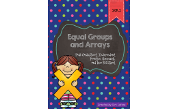 Equal Groups & Arrays – 3rd Grade Activity Pack