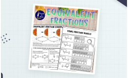 Equivalent Fractions Worksheets