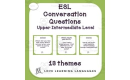 ESL Conversation Questions – Upper-Intermediate Set