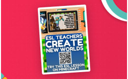 ESL Lesson on Minecraft - Listening + Writing Activity