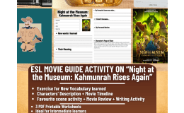 ESL Movie Guide - Night at the Museum: Kahmunrah Rises Again