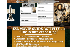 ESL Movie Guide - The Return of the King - The Lord of the Rings