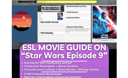 ESL Movie Guide Worksheet - Star Wars Episode 9: The Rise of Skywalker