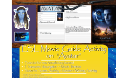 ESL Movie Guide Worksheets on "Avatar" - Science Fiction