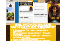 ESL Movie Guide Worksheets on Hoppers