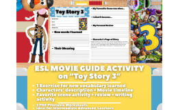 ESL Movie Guide Worksheets - Toy Story 3