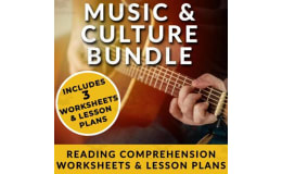 ESL Reading Comprehension Worksheets on Opera, Graffiti & Punk: Engaging Music and Culture Lessons with Full Lesson Plans
