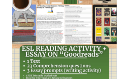 ESL Reading Comprehension + Writing Activity Worksheets - Goodreads