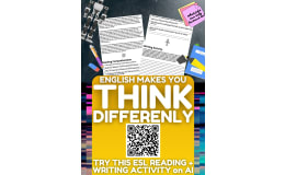 ESL Reading + Writing Activity Worksheet - Artificial Intelligence