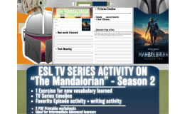 ESL TV Series Activity Worksheets - The Mandalorian - Season 2