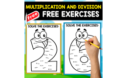 EXERCISES OF MULTIPLICATION AND DIVISION | 2 TO 9 FACT