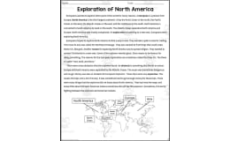 Exploration of North America Reading Packet