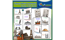 Famous World Landmarks Interactive Foldable Booklets - EBOOK