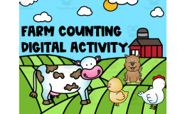 Farm Counting  Numbers 1-10 | Digital Math Activity