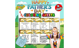 Father's Day Coloring Pages Kindergarten - Preschool Super Dad
