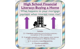 Financial Literacy: Mortgage Effects When Interest Rates Rise