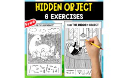 FIND THE HIDDEN OBJECT | 6 EXERCISES