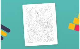 Flamingo Dot-to-Dot / Connect the Dots PDF