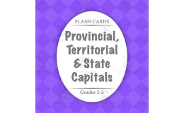 Flash Cards: COMBINED Capitals
