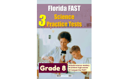 Florida (FAST) Pack of 3 Science Tests for Grade 8