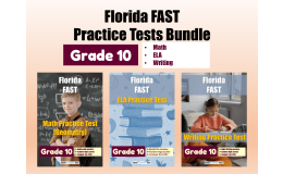 Florida (FAST) Practice Tests Bundle for Grade 10