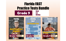 Florida (FAST) Practice Tests Bundle for Grade 9