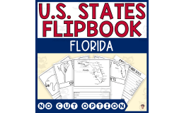 Florida State Flipbook (Capital, Bird, Flower, Flag, Animal)