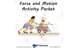 Force and Motion Activity Packet