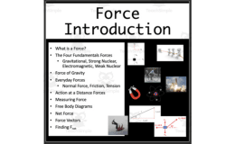 Forces Introduction - Lesson Bundle
