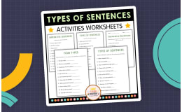Four Types of Sentences – Grammar Worksheets