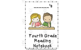 Fourth Grade Reading Notebook