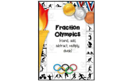Fraction Olympics add subtract multiply divide round