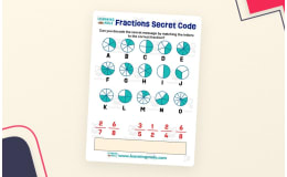 Fractions Secret Code Activity